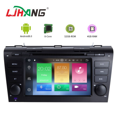 

LJIHANG Android 80 IPS 4 GB 32 GB Octa Core reproductor de DVD de coche GPS Map RDS Radio grabadora wifi BT para Mazda 3