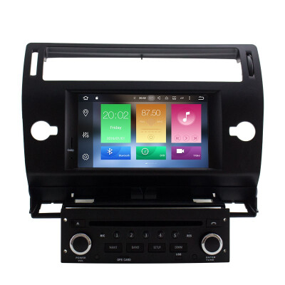 

Android 8 7 navegación del coche DVD GPS para Citroen C4 Quatre Triumph 2004-2012 autostereo multimedia radio grabadora headunit