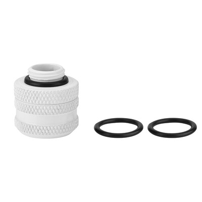 

Greensen 2 Pcs Pack Water Cooling Compression Fittings for Rigid Acrylic Tube OD 14MM White