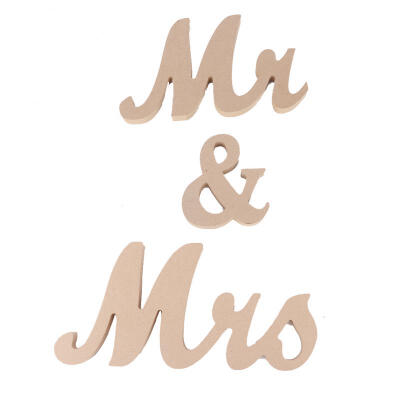 

Greensen Mr & Mrs Sign Wedding Table Decoration Party Home Decor Ornament