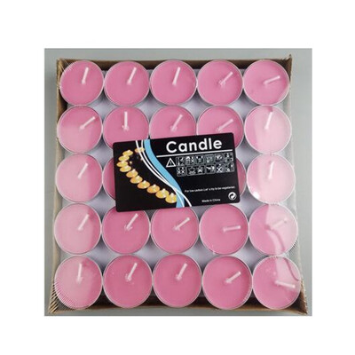 

Tea Light Candles 50 Pack Unscented Tealight Candles Romantic Love Candles Bulk for Home Decor Wedding Birthday
