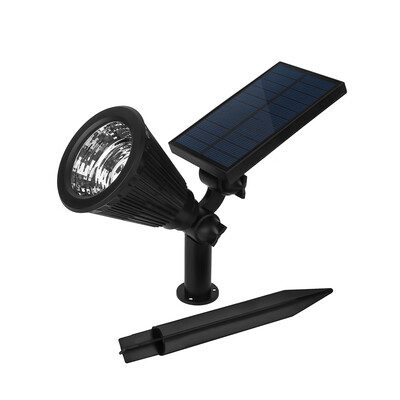 

New Practical LED Solar Power Outdoor Rechargeable Polysilicon Sensor Model Garden Yard Lawn Decoration Fence Pathway Lamp