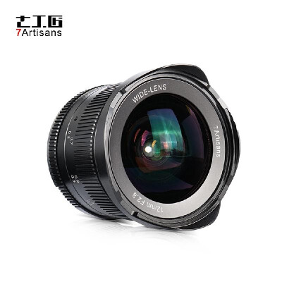 

7artisans 12mm f28 Ultra Wide Angle Prime Lens Manual Focus Large Aperture for Canon M1 M2 M3 M5 M6 M10 M100 M50 EOS M-Mo