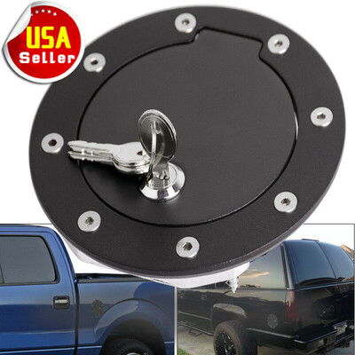 

For 1999-2011 Super Duty F250 Fuel Gas Tank Door Cap WLock Key