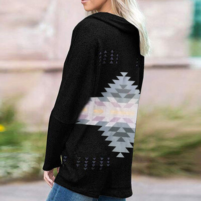 

Starmoon Women Long Sleeve Print Off Shoulder Pullover SweatShirt Tunics Tops Blouse