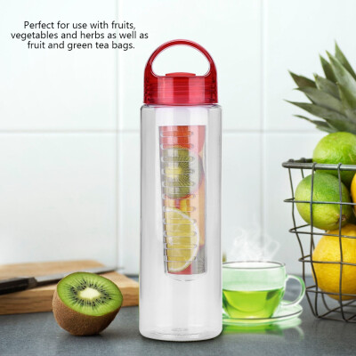 

700ml Fruit Infuser Water Bottle Plastic Sports Outdoor Juice Infusing Infusion Bottles Fruit Water Bottle Fruit Infusing Bottle