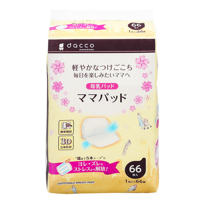 

Sanyo dacco anti-overflow breast pad disposable maternal milk pad 3D models 66 pieces