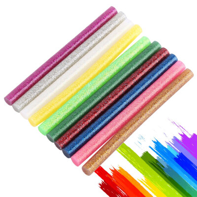 

Greensen 10pcs Mix Color Hot Melt Glue Stick Adhesive Sticks Kit Craft Attaching DIY Tools