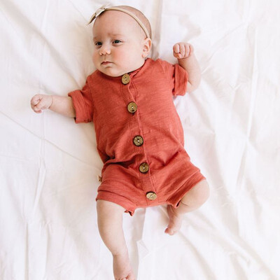 

Newborn Infant Baby Boy Girl Clothes Romper Cotton Bodysuit Jumpsuit Outfit