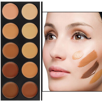 

1Set 10 Color makeup Concealer Palette Camouflage Matte Facial primer Makeup Cosmetic foundation base make