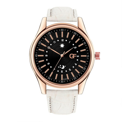 

Gobestart Hot Man Leather Watch Whatever Late Anyway Letter Watches New Pointer Glow