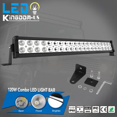 

22inch 280W LED Light Bar Spot Flood Combo Offroad Pickup Truck ATV 4WD 24"