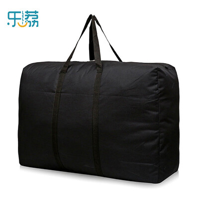 

Le woven bag moving bag large Oxford cloth travel storage bag waterproof tote bag duffel bag blue 905030