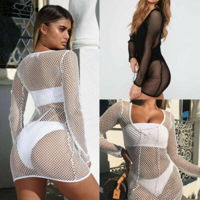 

Womens Sheer Mesh Bikini Cover Up Swimwear Swimsuit Bathing Summer Beach Pant