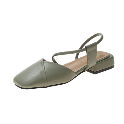 

Roman sandals girl ins trendy students with flat soles celebrities super hot shoes fairies with long skirts