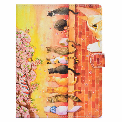 

BannerLive TPU Case for Samsung Galaxy Tab 3 Lite T110 Cover SamsungT110 Funda Coque Marble Magnolia Flower Forest Cat Butterfly