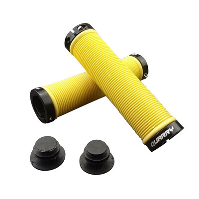 

SPOMANN Cycling Bicycle Handle Grips High-quality MTB Road Bike Handlebar Lockable Anti-slip Grip Aluminum AlloyRubber 5 colors