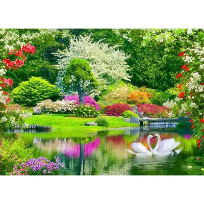 

Diamond Painting DIY 5D Oil Painting Sea Diamond Painting Cube Round Shape Diamond Paintings Kits Arts Craft for Room Wall Decorat