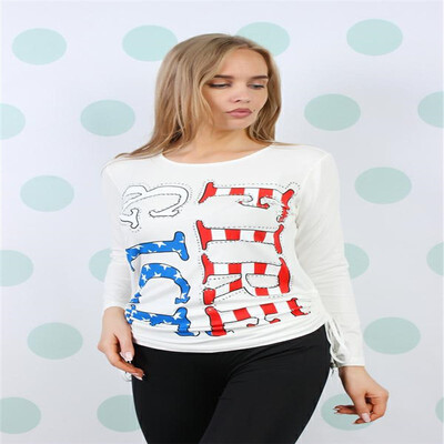 

New autumn student loose bf sweater female spring&autumn wild letter printing thin section hooded jacket