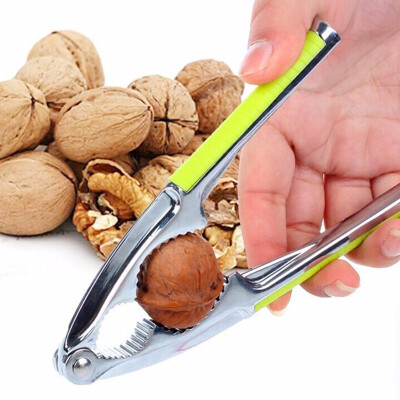 

Multi-Function Kitchen Tool Nut Cracker Sheller Walnut Cracker Plier Metal Opener Tool Stainless Steel Nutcracker