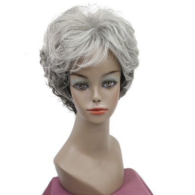 

StrongBeauty Short Natural Wave Wig Copper Red Full Synthetic Wigs COLOUR CHOICES