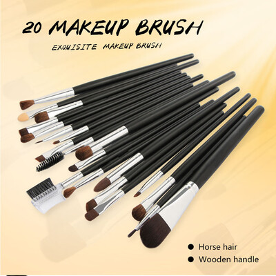 

〖Follure〗20pcs Cosmetic Makeup Brush Blusher Eye Shadow Brushes Set Kit