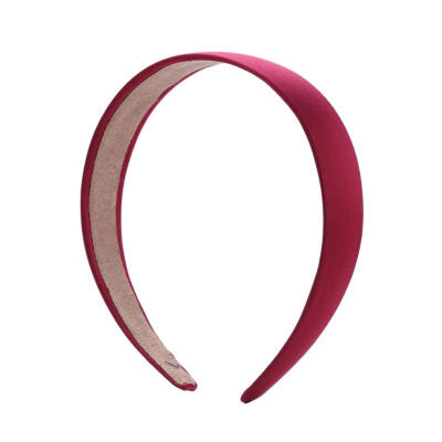 

Solid Color Hair Hoops Simple Headband Women Girls Wide Hairband Headwear