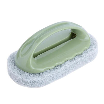 

Sponge Strong Decontamination Cleaning Brush Bath Tiles Pot Washing Brush