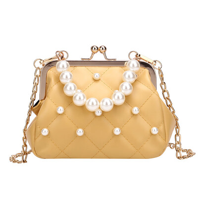 

Chao Korean version of the wild shoulder Messenger bag chic rhombic chain bag small square bag