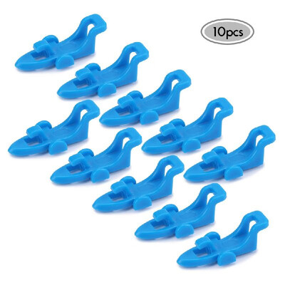 

Set of 10 Fishing Hook Keeper for Fishing Rod Pole Fishing Lures Bait Safety Holder Fishing Tackle Tool