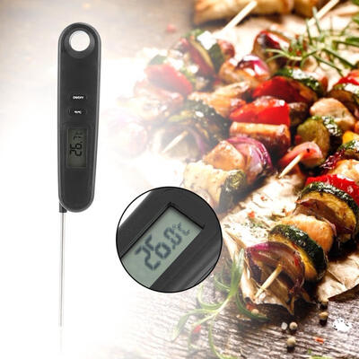 

Greensen Digital BBQ Charcoal Grill Pit Wood Smoker Temp Gauge Grill Thermometer with Long Probe