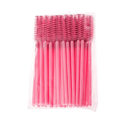 

50PCS Disposable Eyelash Brush Mascara Wands Applicator Spoolers Makeup