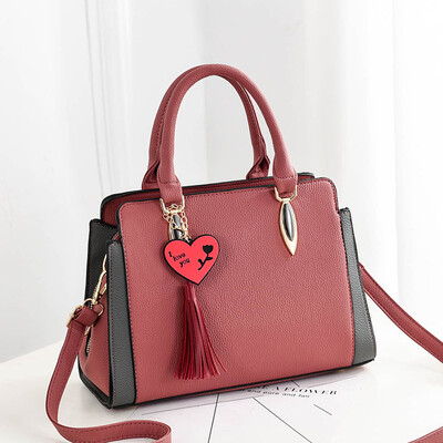 

2019 spring new ladies handbags Europe&the United States big bag fashion trend shoulder bag PU leather handbag