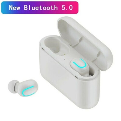 

bluetooth 50 Headset TWS Wireless Earphones Twins Earbuds 5D Stereo Headphones