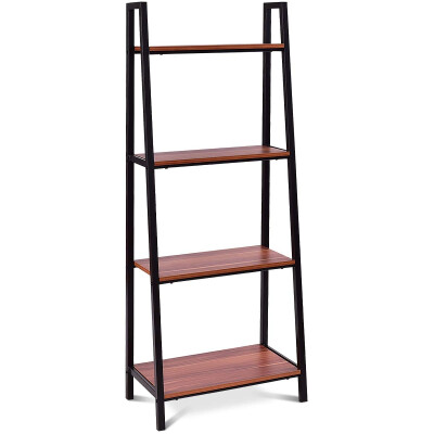 

4-Tier Durable Ladder Storage Bookcase