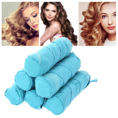 

Greensen 8 Pcs Bag New Soft Foam Curler Sleep Styler Roller for Long Hair Styling DIY ToolHair Roller