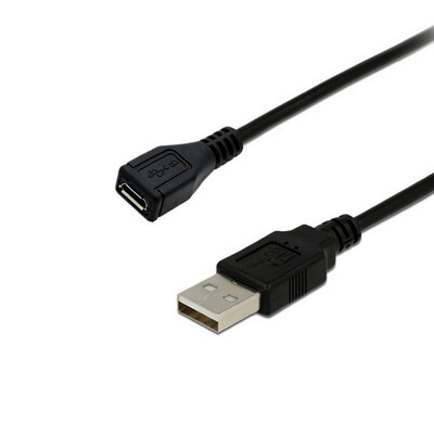 

Cwxuan Micro USB Female to USB 20 Male Adapter Cable - 25cm