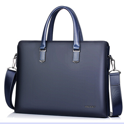 

Mens handbag leather hand cross section mens bag business leather shoulder Messenger bag casual briefcase