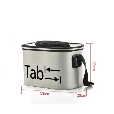 

EVA Portable Folding Bucket Filled Fish Wear Bucket Gear Fishing Foldable Bag Camping Hiking Bucket With Handle Fishing Bags