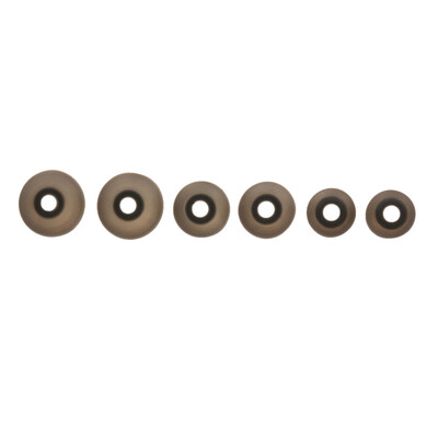 

3 Pairs 6 PCS Silicone Earbuds In-ear Eartips 30mm TWS Earphones Replacement Earcaps Ear Pads Gel Covers Tips SML for BT Headph