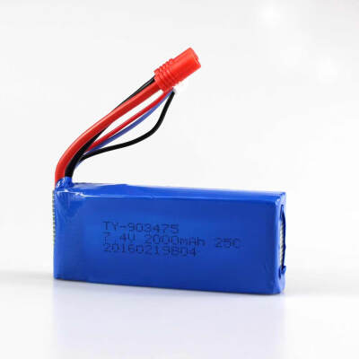 

Syma X8C X8W Banana Plug 74V 2000mAh 25C Battery RC Quadcopter Spare Part