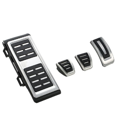 

MT Fuel Brake Clutch Footrest Pedals for VW Golf 7 VII GTi MK7 Audi A3 Left Driving Country