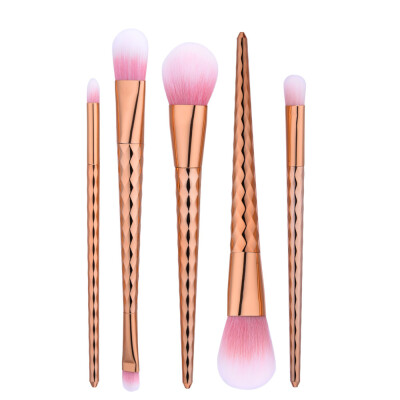 

Toponeto 5Pcs Blending Pencil Foundation Eye shadow Makeup Brushes Eyeliner Brush