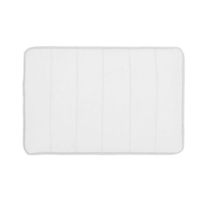 

4060cm Microfibre Memory Foam Bathroom Shower Bath Mat With Non Slip Back