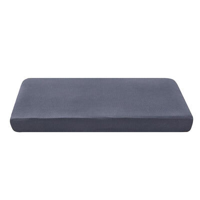 

Grey Blue Knitting Sofa Cover Stretch Couch Towel Tight Wrap Slipcover