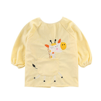 

Baby Bibs Waterproof Kid Eating Clothing Childrens Long Sleeves Feeding Smock Bib Baby Apron Bandana Bebes Bibs