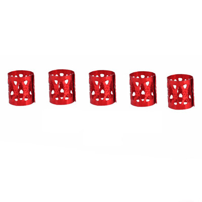 

〖Follure〗30Pcs 8MM Dreadlock Beads Adjustable Hair Braid Rings