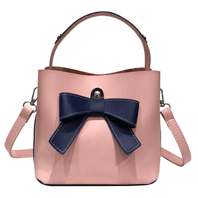 

Tailored Womens Fashion Bucket Bag Simple Shoulder Bag Cute Messenger Bag Handbag