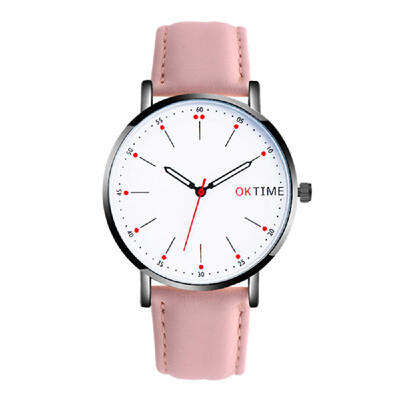 

Fashion Ultra Simple Couple Quartz Watch Casual Elegant Unisex Analog Wristwatch