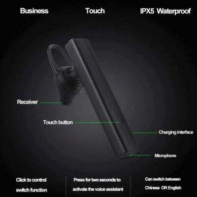 

Wireless Smart Headset Stereo Handsfree Earphone HeadSet For iPhone Samsung LG